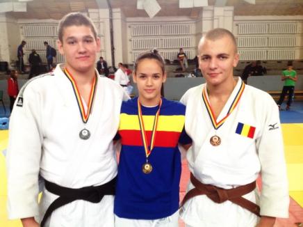 Patru judoka orădeni, premianţi la Naţionalele de luptă la sol. Între ei, şi fiul lui Cozmin Guşă